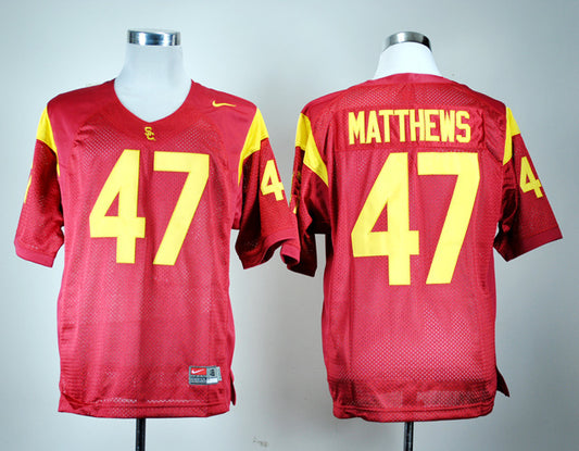 Clay Matthews 47 Red