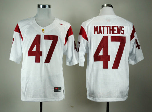 Clay Matthews 47 White