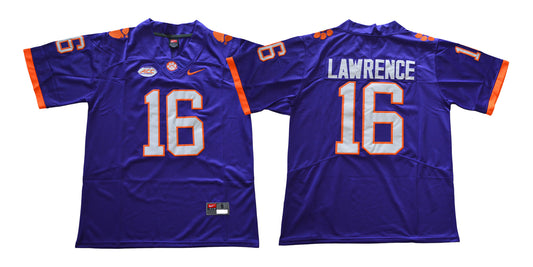 Clemson Tigers 16 Purple