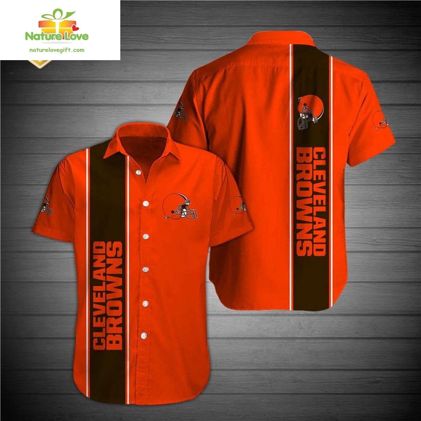 Cleveland Browns Hawaiian Shirt Show Team Spirit in Style