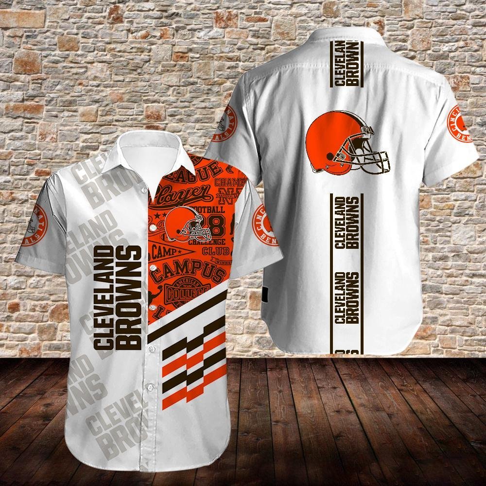 Cleveland Browns Hawaiian Shirt Campus Spirit 377846