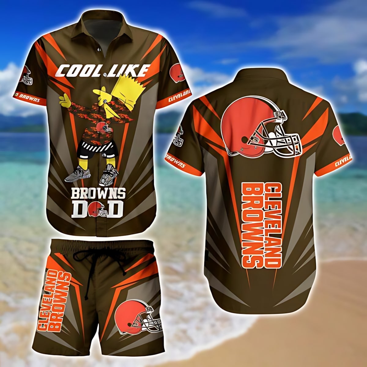 Cleveland Browns Hawaiian Shirt for Cool Dads 831757