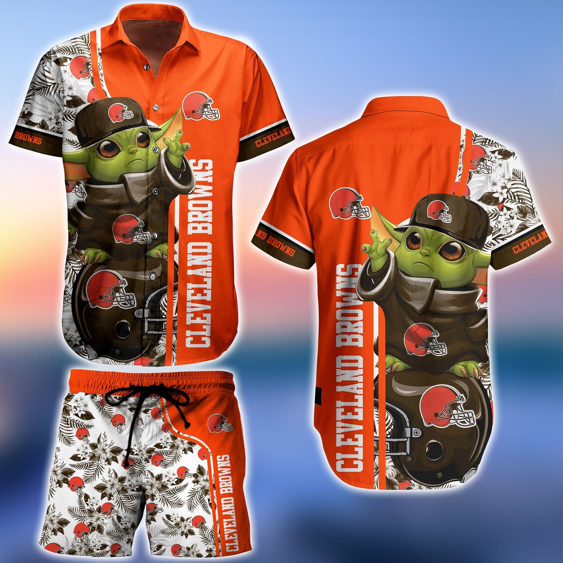 Cleveland Browns Mascot Hawaiian Shirt 105707