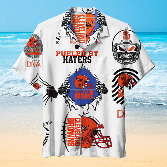 Cleveland Browns Haters Fuel Hawaiian Shirt 360584