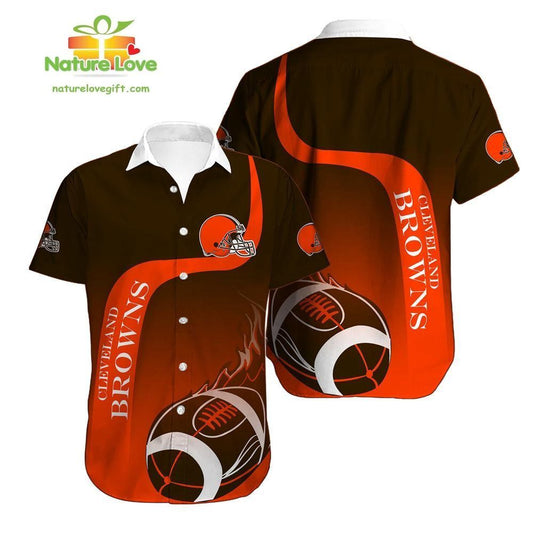 Cleveland Browns Hawaiian Shirt Gift For Football Fans