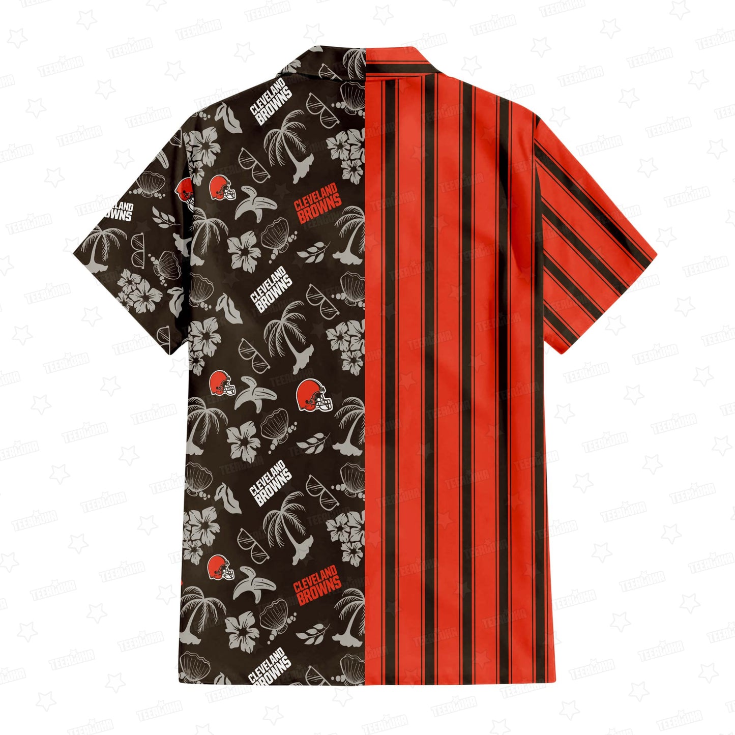 Cleveland Browns Hawaiian Shirt Ocean Breeze Design 475302