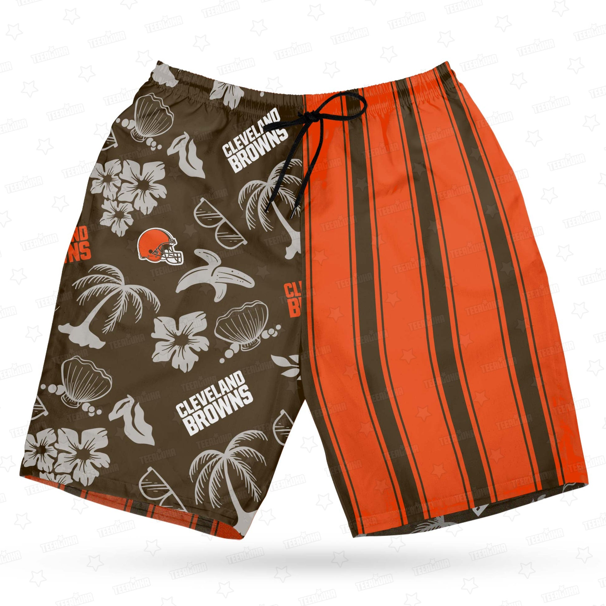 Cleveland Browns Hawaiian Shirt Ocean Breeze Design 475302