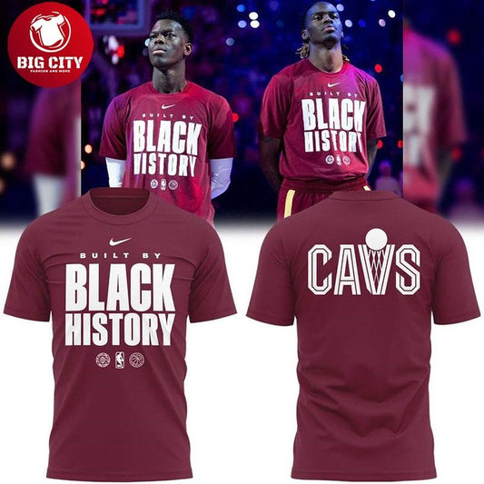 Cleveland Cavaliers Built By Black History 2026 Tribute Night Two Sided Shirt