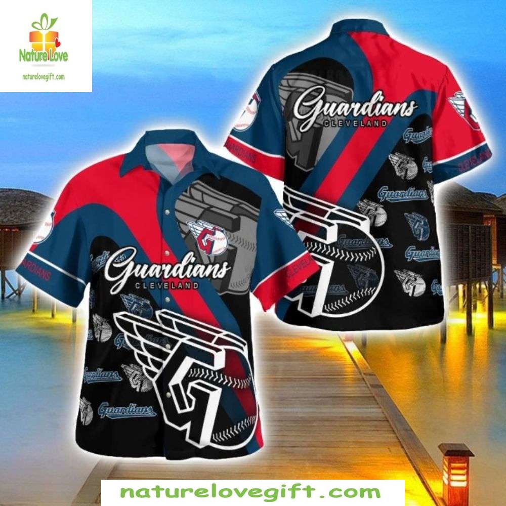 Cleveland Guardians MLB Hawaiian Shirt Stylish Baseball Apparel