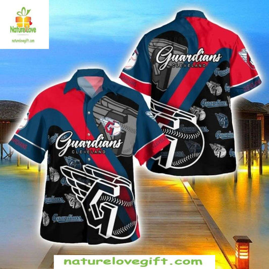Cleveland Guardians MLB Hawaiian Shirt Stylish Baseball Apparel
