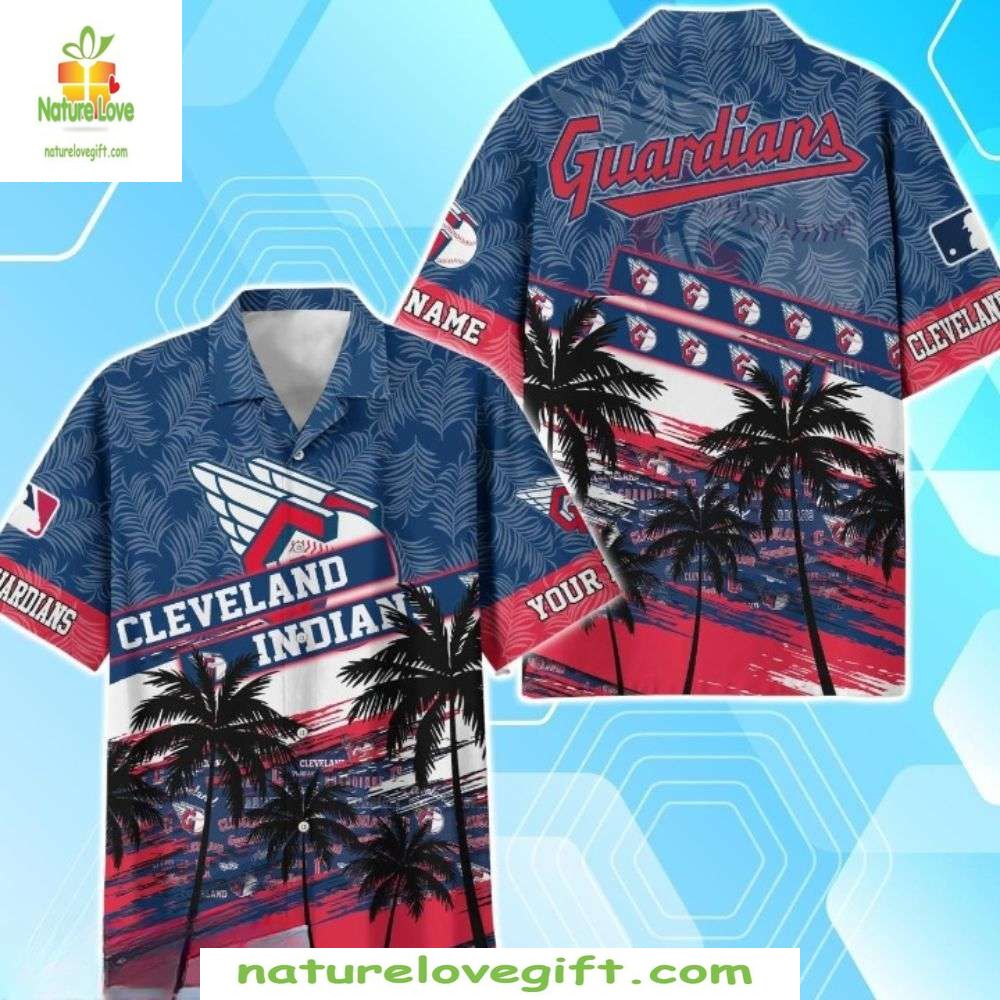 Cleveland Guardians Hawaiian Shirt MLB Baseball Aloha Shirt 07KYWATX