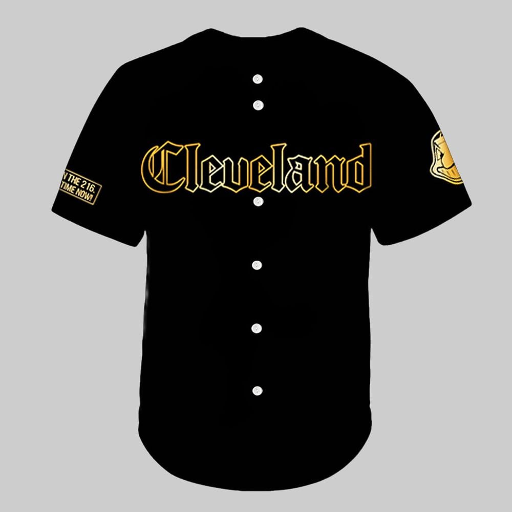 Cleveland Indians Gold Gothic 2025 Jersey - Grishko.com