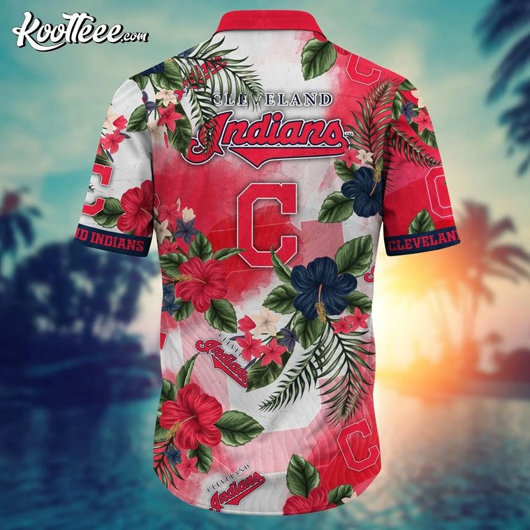 Cleveland Indians MLB Aloha Hawaiian Shirt