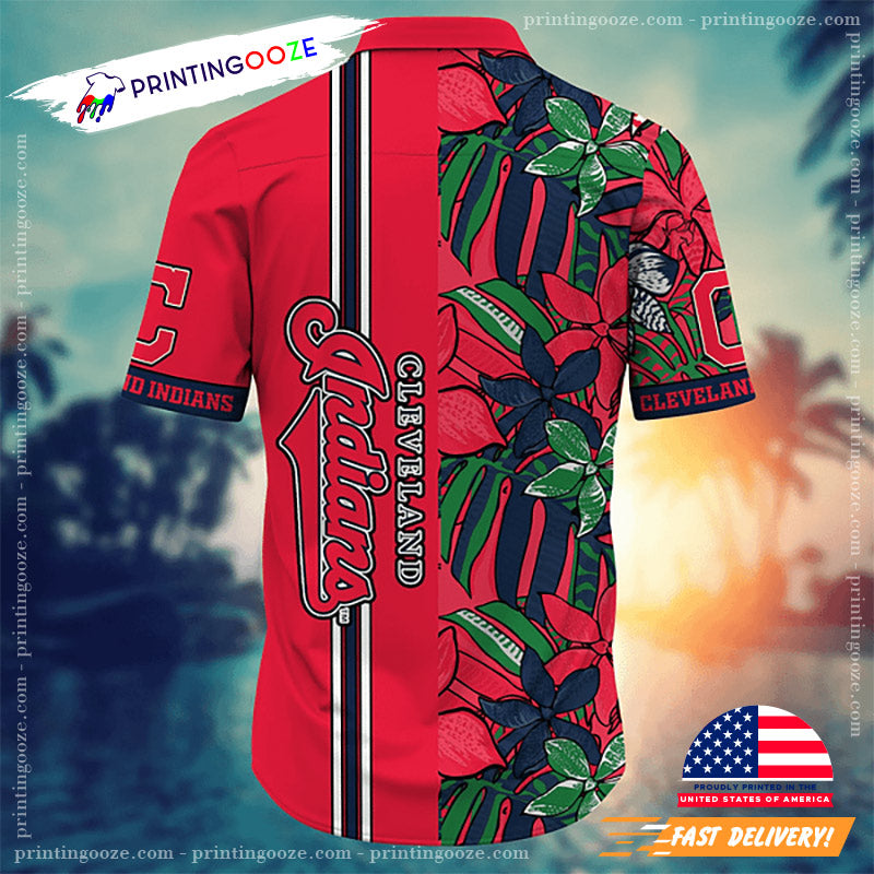 Cleveland Indians MLB, Summer Nights Hawaiian Shirt