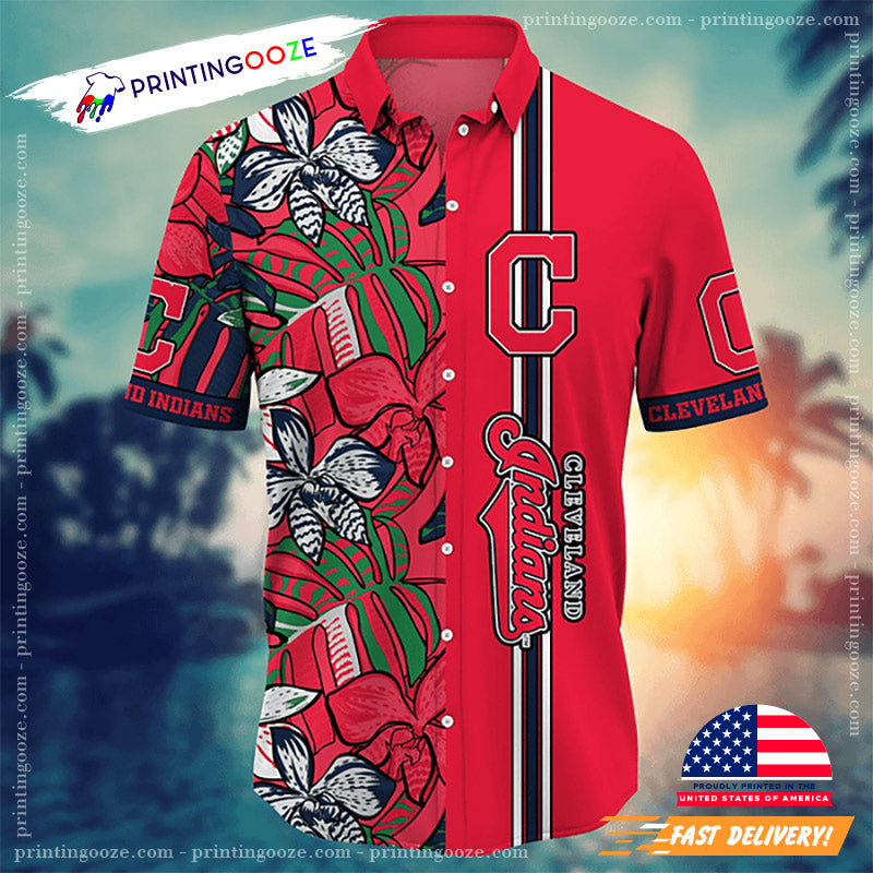 Cleveland Indians MLB, Summer Nights Hawaiian Shirt
