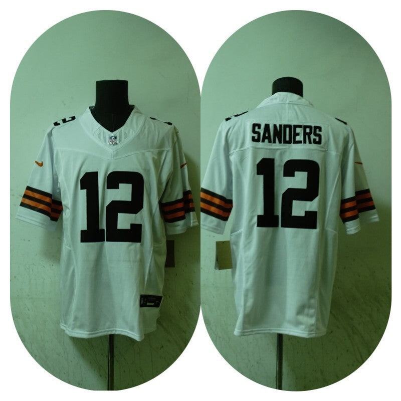 Cleveland Browns #12 Shedeur Sanders 3 Edition Style 3