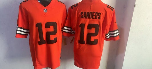 Cleveland Browns #12 Shedeur Sanders Style 3
