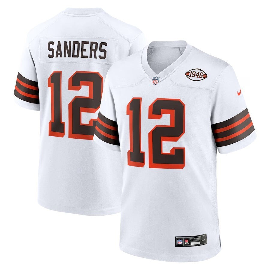Cleveland Browns #12 Shedeur Sanders Style 9