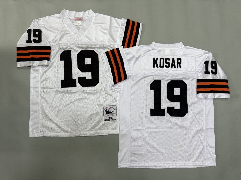 Cleveland Browns #19 Bernie Kosar Cleveland Browns Style 4