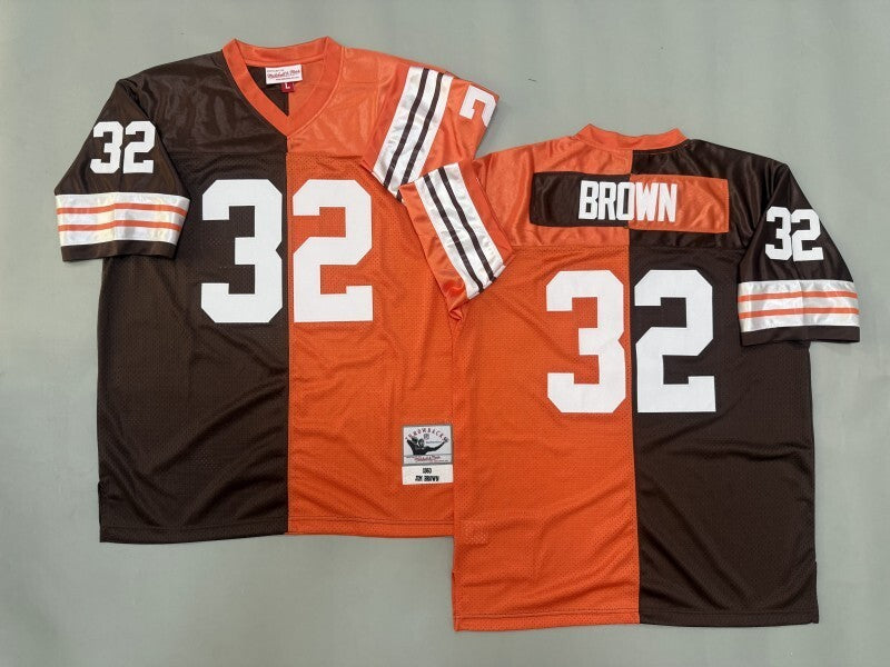 Cleveland Browns #32 Jim Brown Cleveland Browns Style 5
