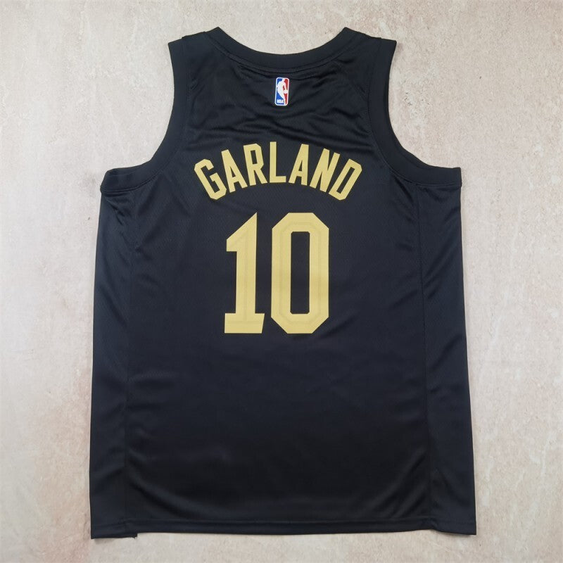 Cleveland Cavaliers #10 Darius Garland Hot Press Cavaliers Style 1