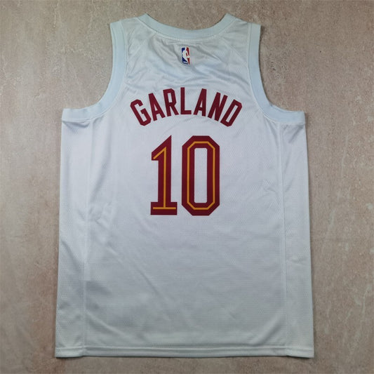 Cleveland Cavaliers #10 Darius Garland Hot Press Cavaliers Style 5