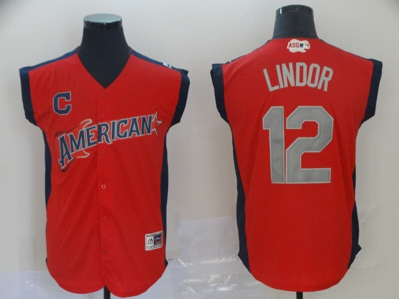 Cleveland Indians #12 Francisco Lindor