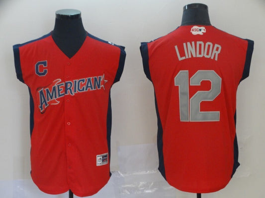 Cleveland Indians #12 Francisco Lindor
