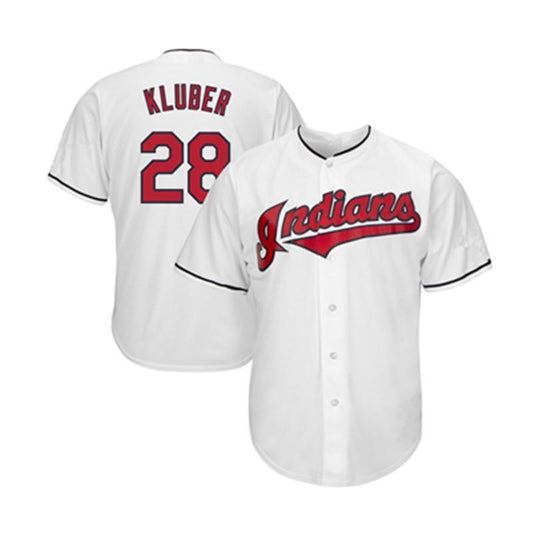 Cleveland Indians #28 Corey Kluber Style 2