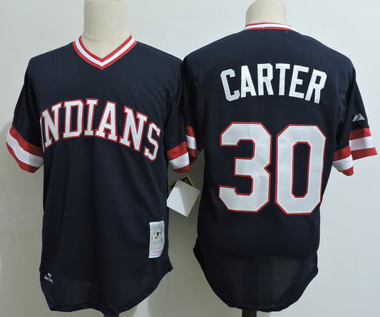 Cleveland Indians #30 Joe Carter Style 5