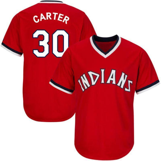 Cleveland Indians #30 Joe Carter Style 6
