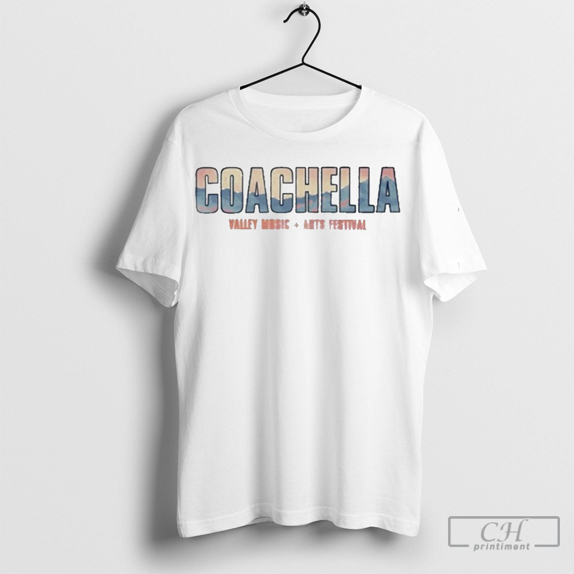 Coachella Festival Golden Hour 2025 Tee Shirt