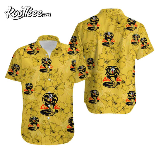 Cobra Kai Snake Hawaiian Shirt