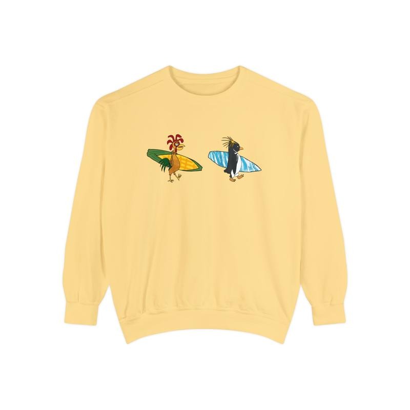 Cody Maverick & Chicken Joe Surfs Up Unisex Sweatshirt T-Shirts, Hoodie | InkThreadWorks.com