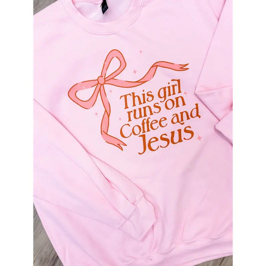 Coffee And Jesus Graphic Top