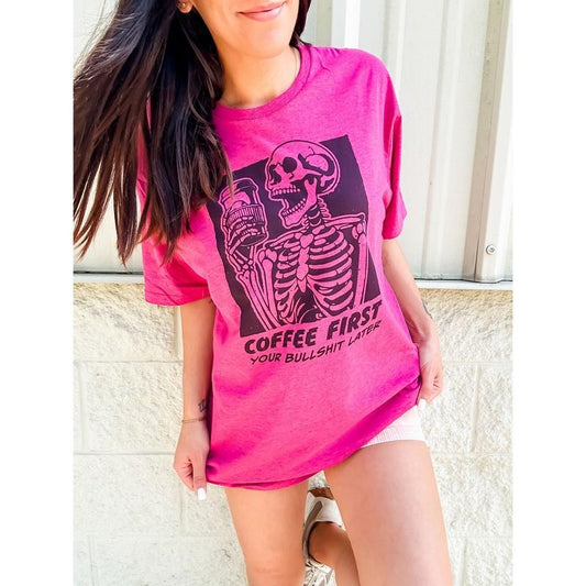Coffee First Graphic Tee