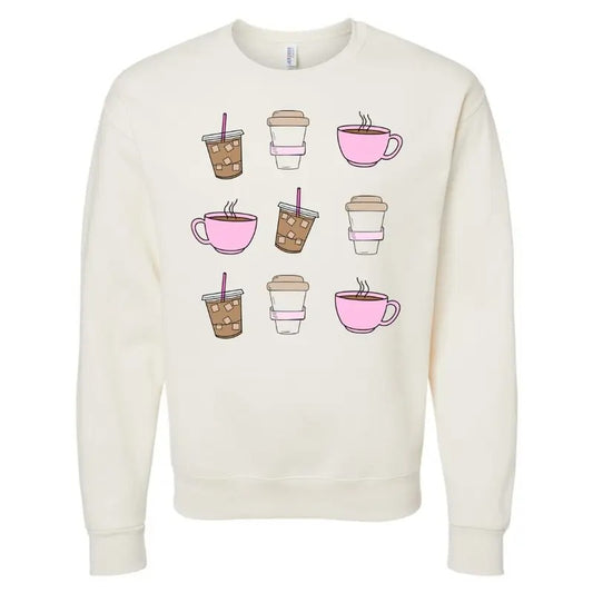 'Coffee Girlie' Crewneck Sweatshirt