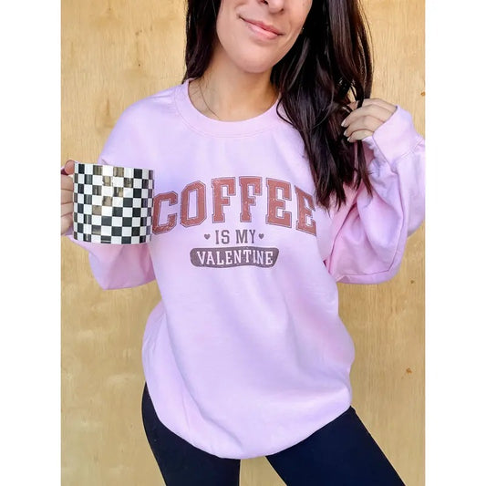 Coffee Valentine Graphic Top