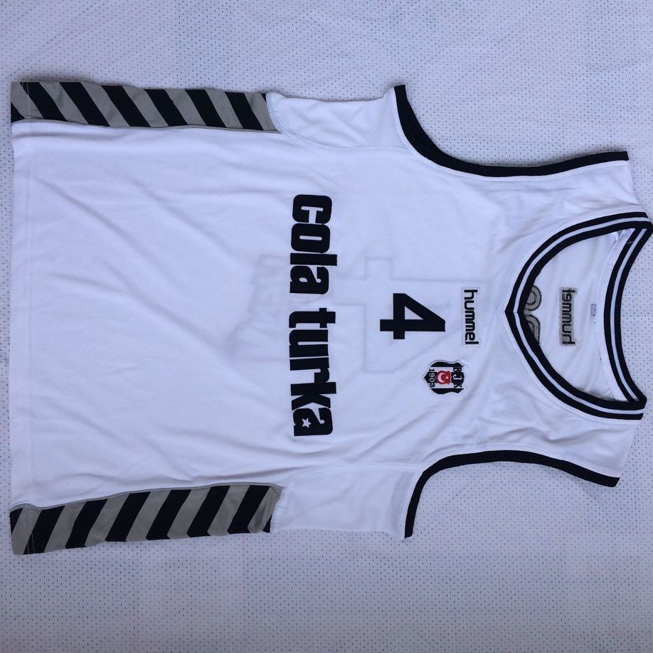 Cola Turka #4 Allen Iverson Iverson 4 # White Jersey Style 1