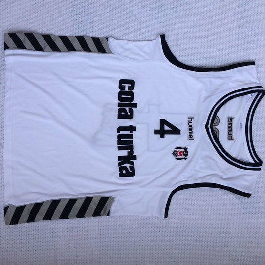 Cola Turka #4 Allen Iverson Iverson 4 # White Jersey Style 1