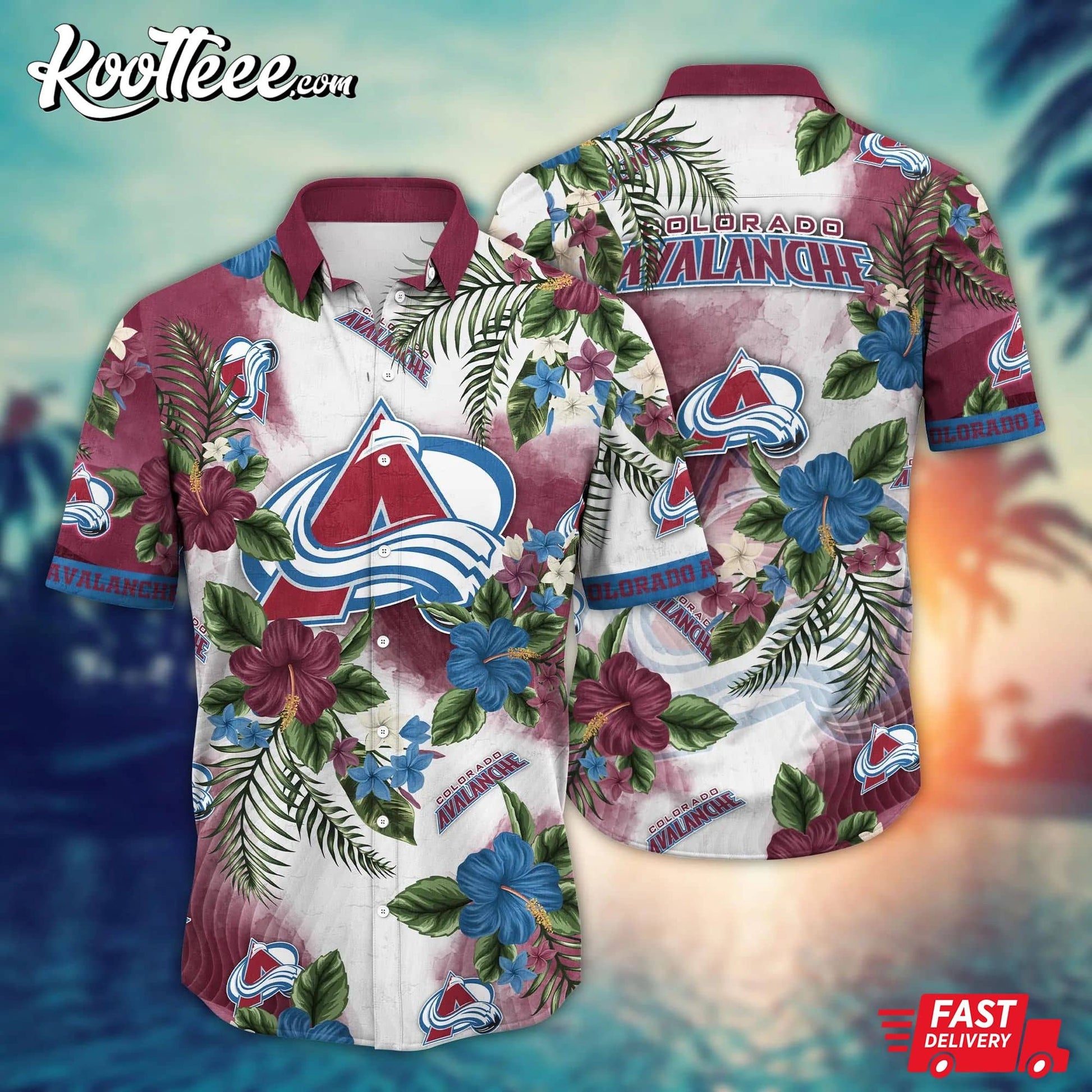 NHL Colorado Avalanche Hawaiian Shirt