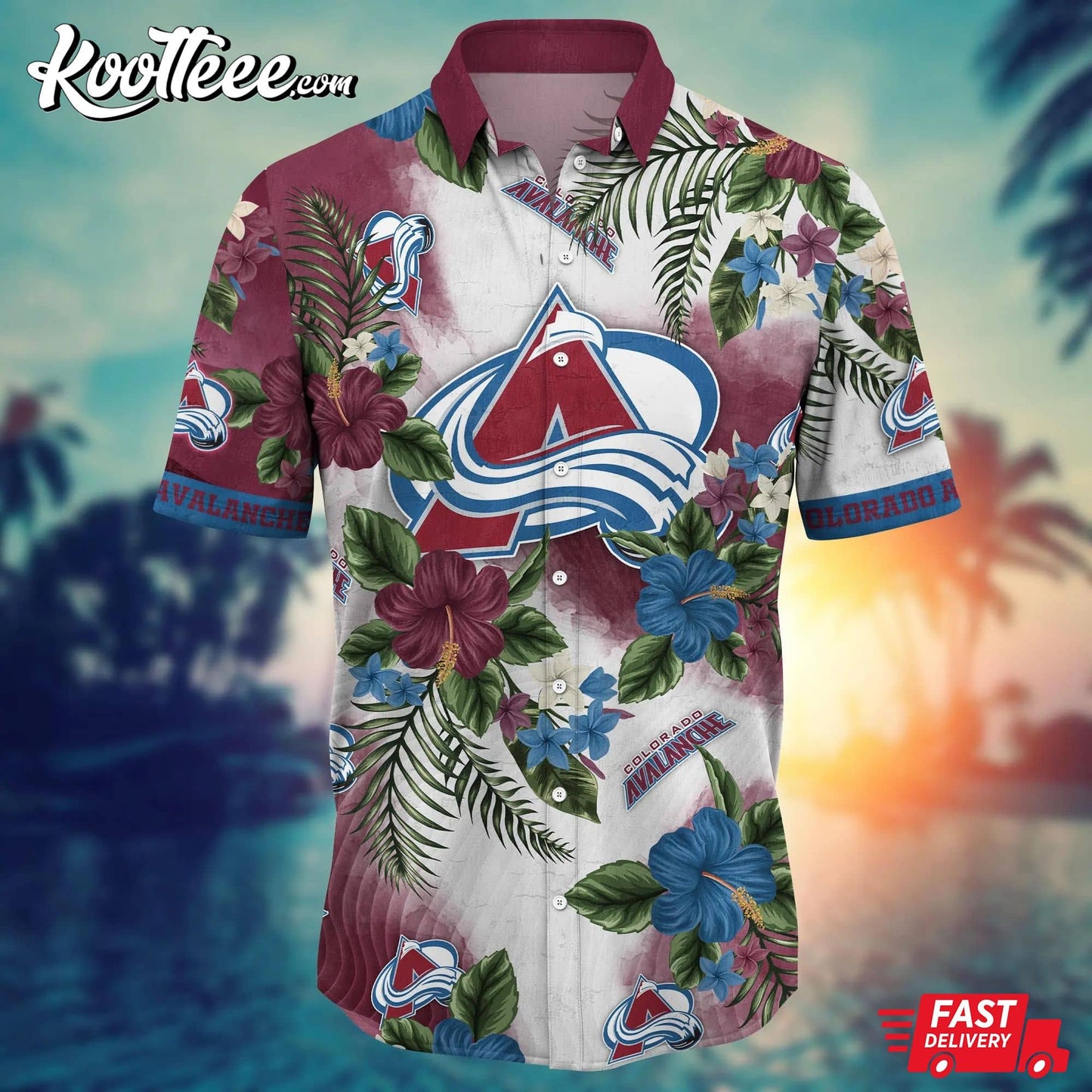 NHL Colorado Avalanche Hawaiian Shirt