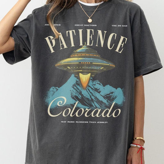 Colorado Graphic T-Shirt, Alien UFO TV Show Memorabilia Tee Best Price