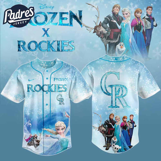 Colorado Rockies x Frozen Baseball Jersey 2025 - Padres Jersey Oasis: Elevate Your Baseball Style Game