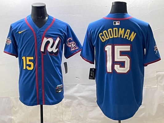 Colorado Rockies #15 Hunter Goodman 25 All-Star
