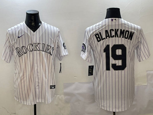 Colorado Rockies #19 Charlie Blackmon Fan Edition Style 1