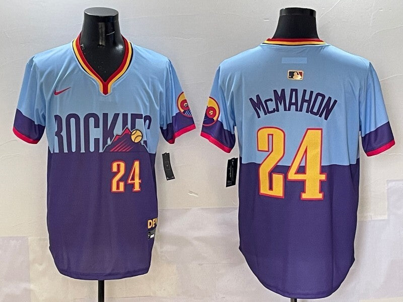 Colorado Rockies #24 Ryan McMahon Nokia Collaboration