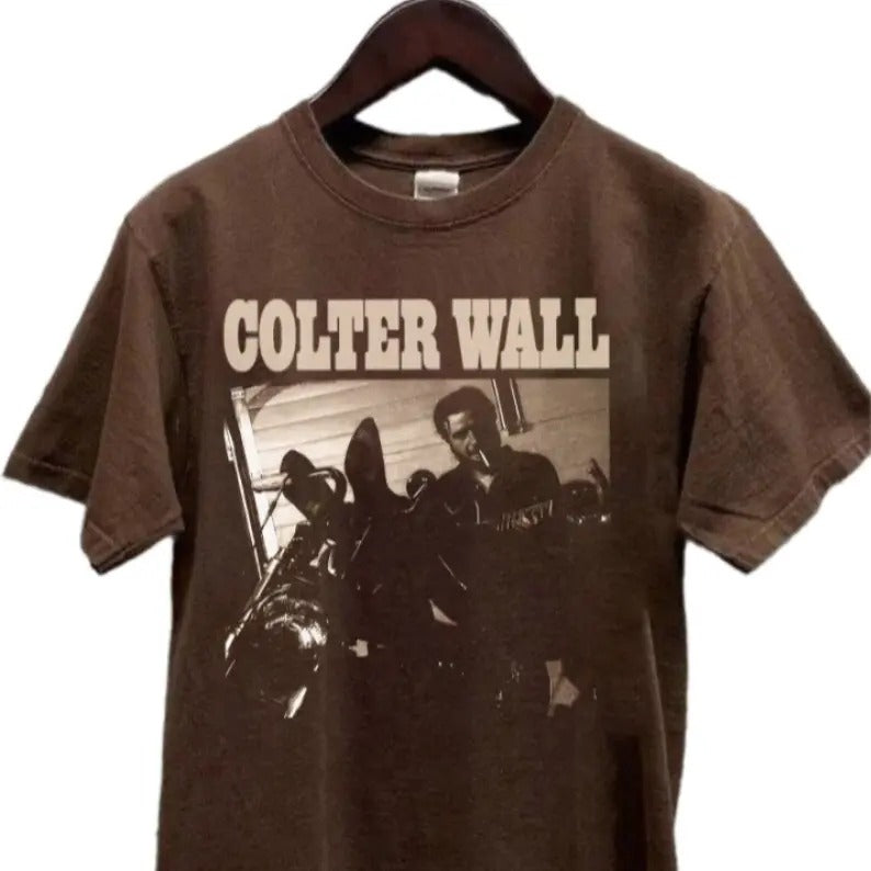 Colter 90s Shirt, Colter Music gift Fan, Colter Announces Fall Tour 2024 Shirt, Wall T-shirt Unisex