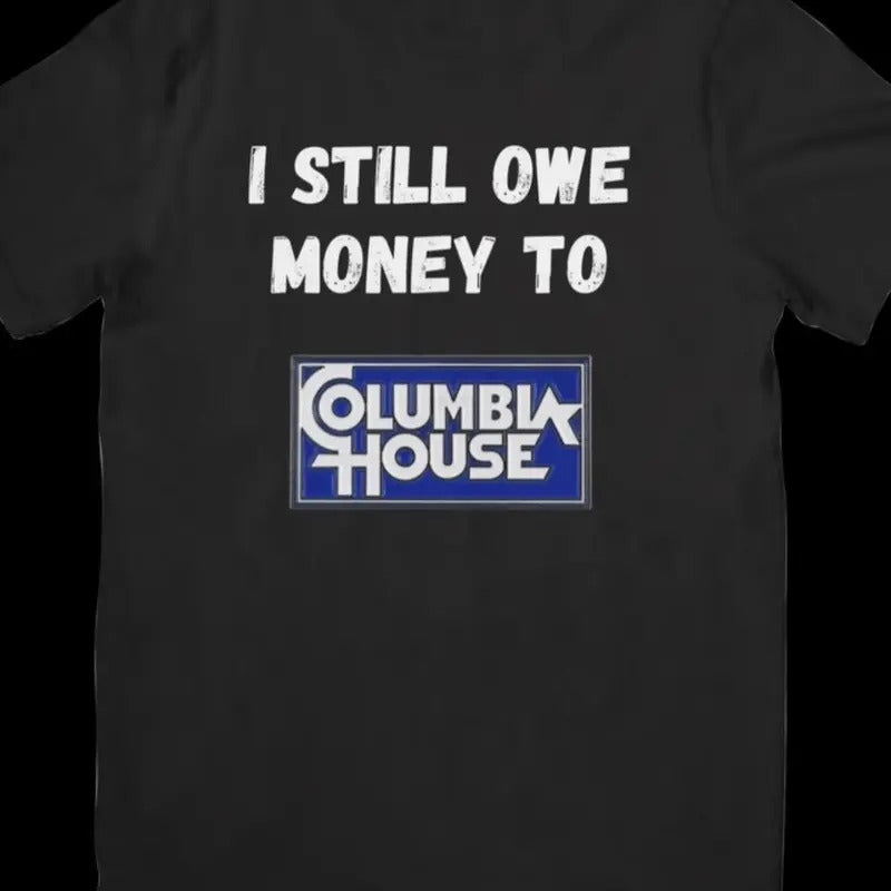 Columbia House T-Shirt - Men's Top for the Modern Gentleman - Menswear Casual Cotton Hoodie, Sweatshirt | InkThreadWorks.com