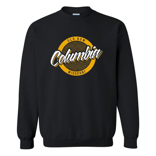 Columbia, Missouri Circle Crewneck Sweatshirt, Vintage Graphic Sweatshirt, Vintage Crewnecks Sweatshirt